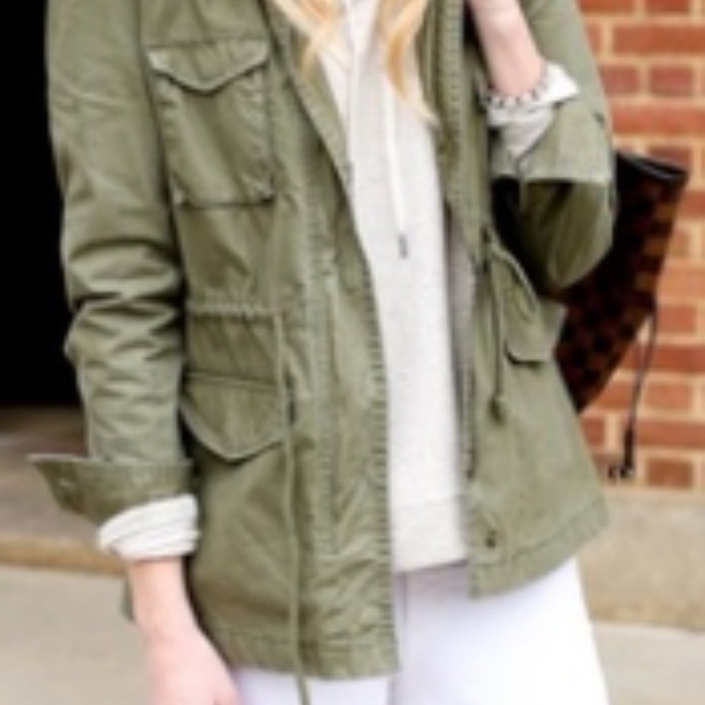 Cargo Style Hoodie Jacket